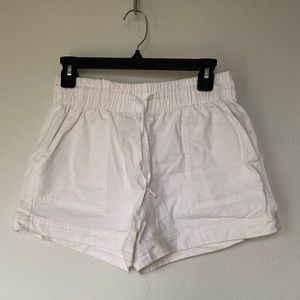 White shorts